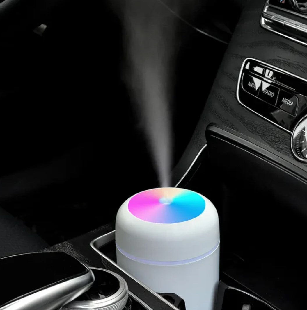 Humidificador LED Portátil y Aromático