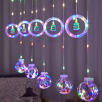 Cortina Mágica de Luces Navideñas