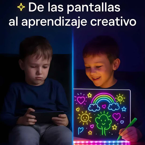 Tablero Luminoso LumiDraw para Creatividad