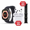 SmartWatch ULTRA™ 8 + Auriculares Inalámbricos