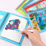 Set de 4 Libros para Pintar con Agua - MAGIC FUN