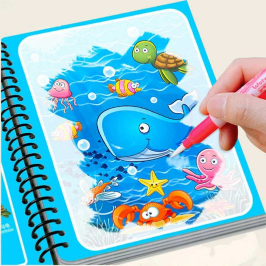 Set de 4 Libros para Pintar con Agua - MAGIC FUN