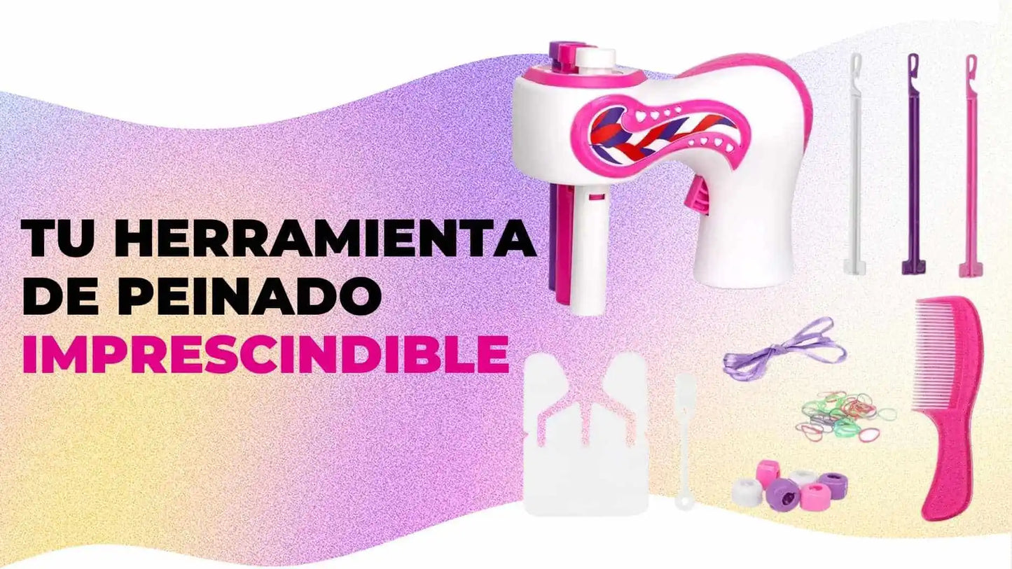 TRANSFORMA TU ESTILO CON LA TRENZADORA AUTOMATICA