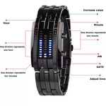 Reloj Deportivo LED Binario