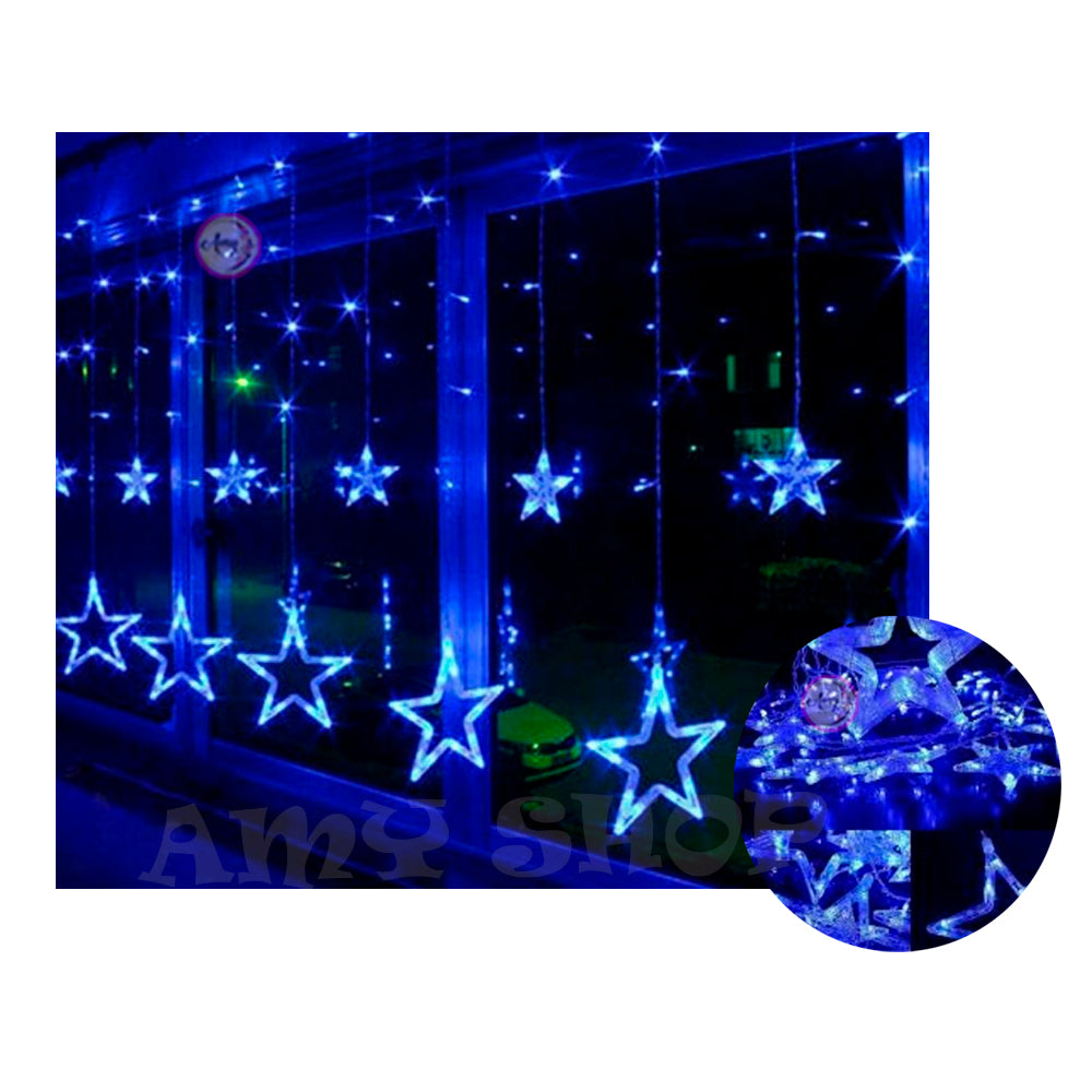 ⭐CORTINA DE ESTRELLAS: LUZ LED 3 METROS⭐