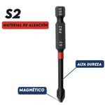 MagnaPro® - 5 Brocas Magnéticas de Alta Resistencia