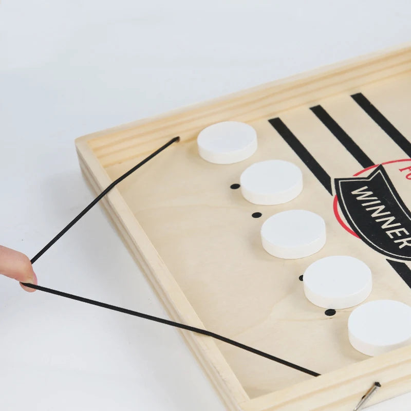 Hockey Estelar: Juego de Madera para Momentos Inolvidables