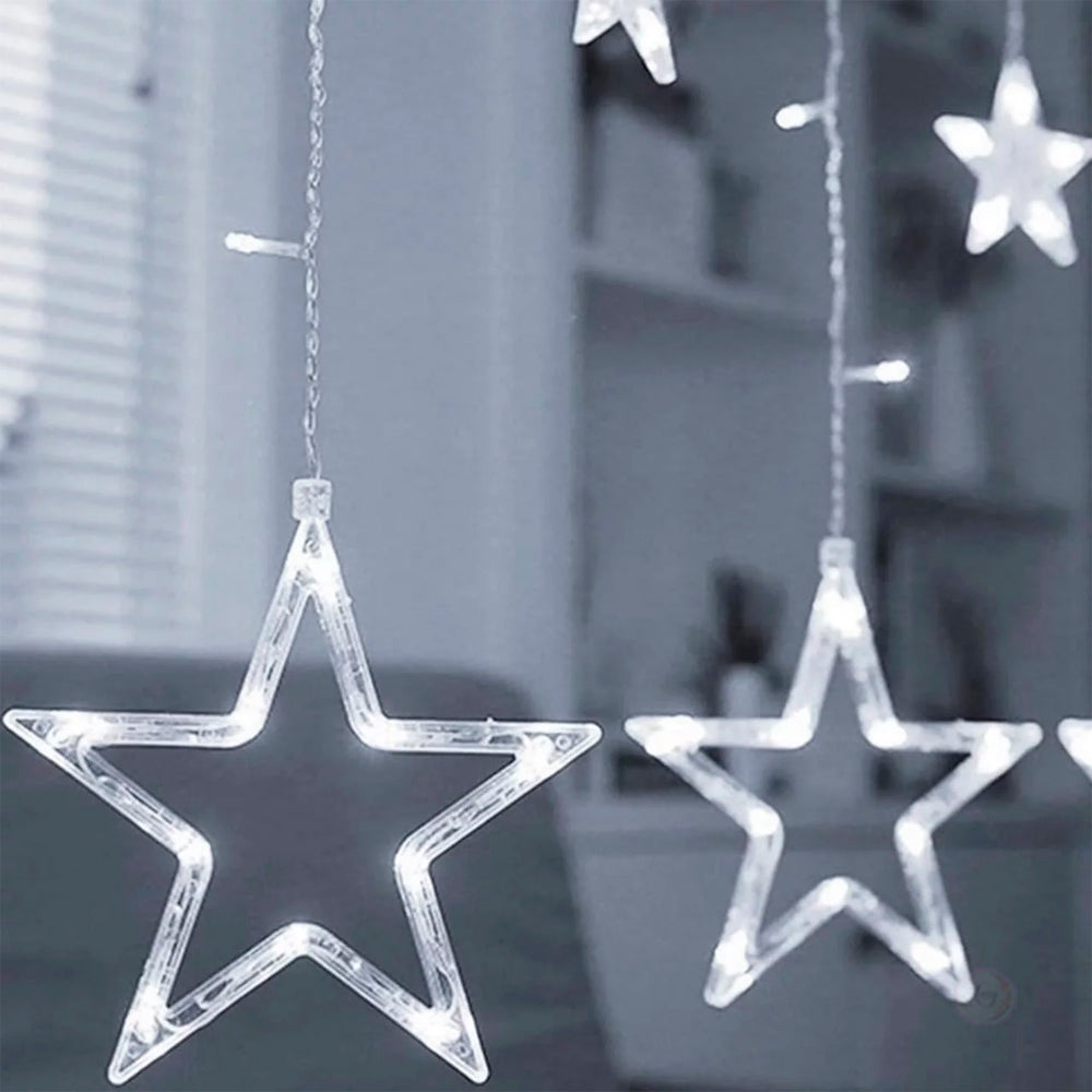 ⭐CORTINA DE ESTRELLAS: LUZ LED 3 METROS⭐