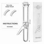 DESTAPADOR DE FRASCOS AJUSTABLE EN ACERO INOX