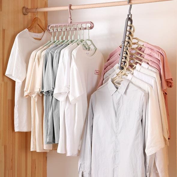 Enganche De Ropa MultiHanger ™ - KIT 4 Ganchos Múltiples para Ropa – Homies Col
